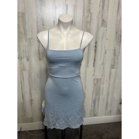 Blue flare dress - Picture 1 of 5